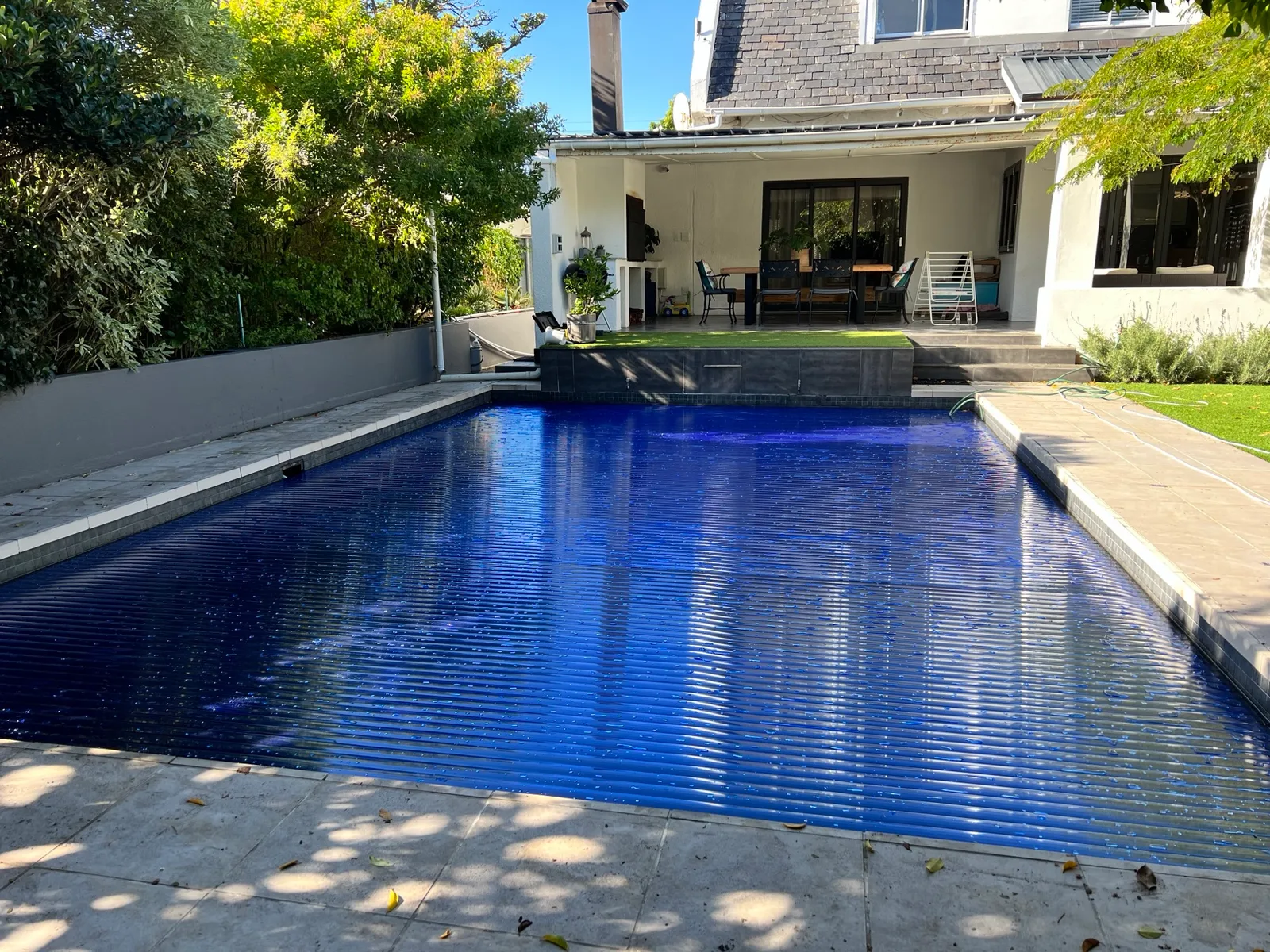 Automated pool cover installation 8